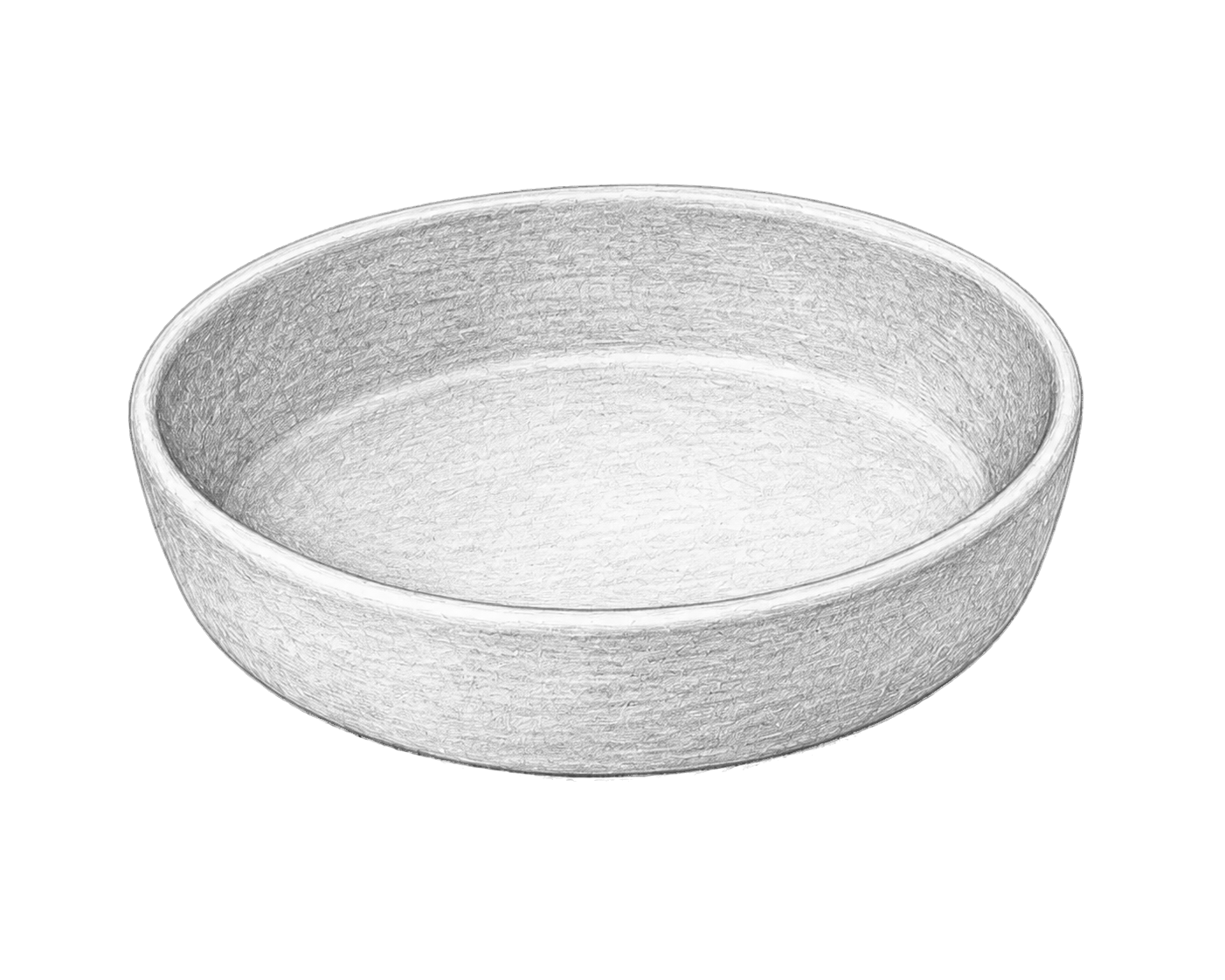 Pencil study: Lavabo basin