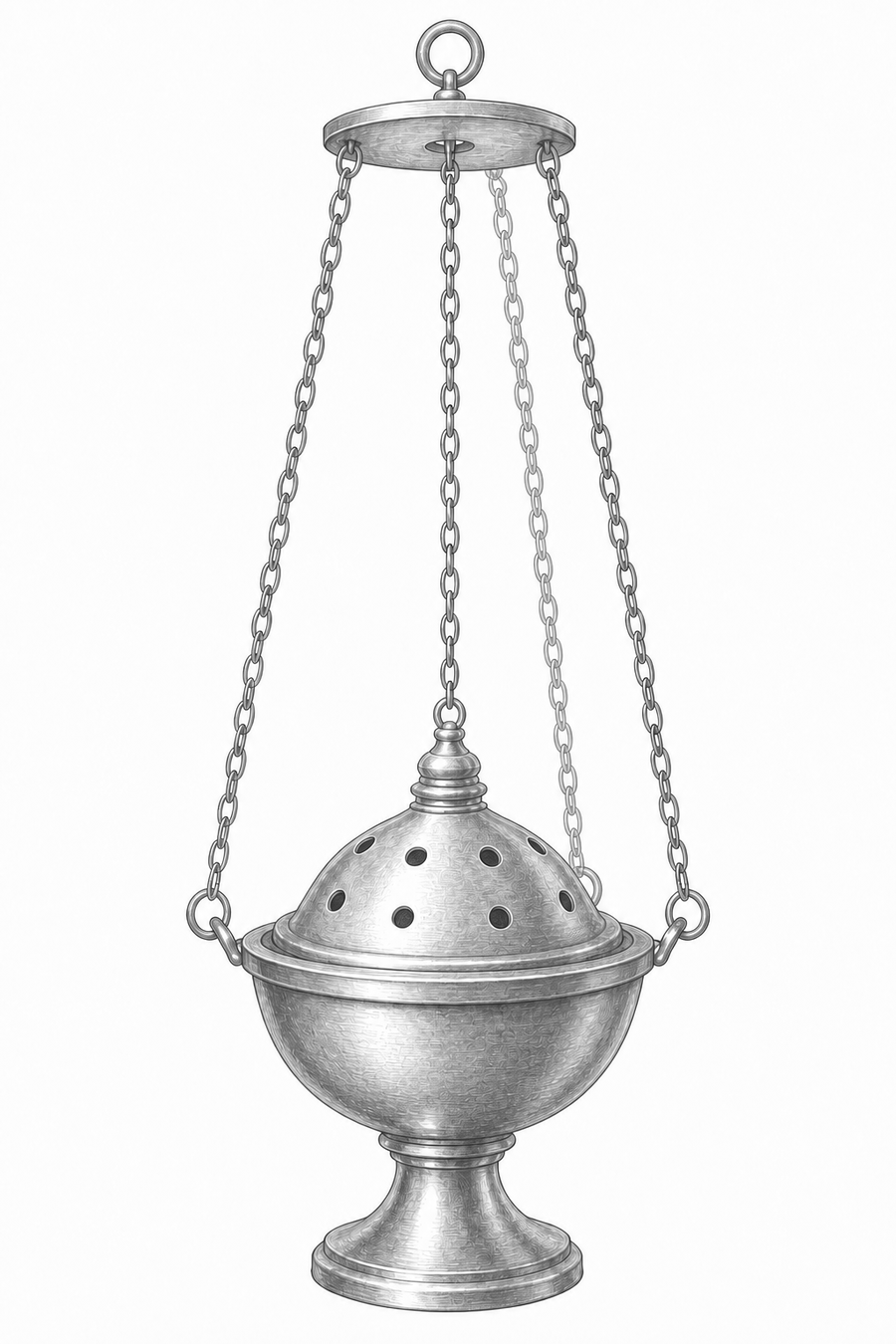 Pencil study: Thurible